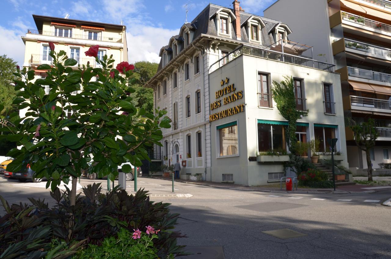 Hotel Des Bains Aix-les-Bains Exterior foto